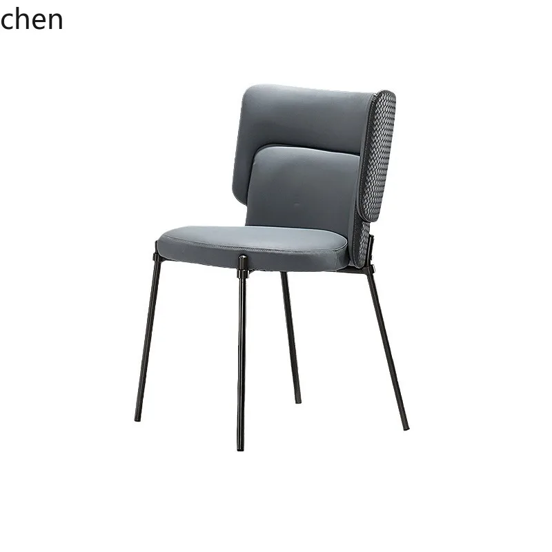 PYH Style Light Luxury Cream Style Modern Simple Makeup Apartment Cafe High-end Soft Cushion Backrest Chair