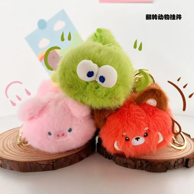 Miniso Nowy Plecak z Zawieszką w Kształcie Zwierzątka, Pluszowa Zabawka, Kreskówka Anime, Uroczy Prezent na Urodziny dla Dzieci, Zabawna Lalka