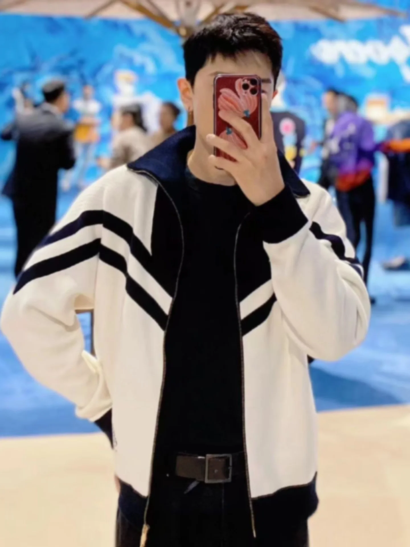 

Высококачественная куртка из чесаного хлопка с вышивкой, рукавами в рубчик, модная, удобная, стильная, молодежная, повседневная, на молнии