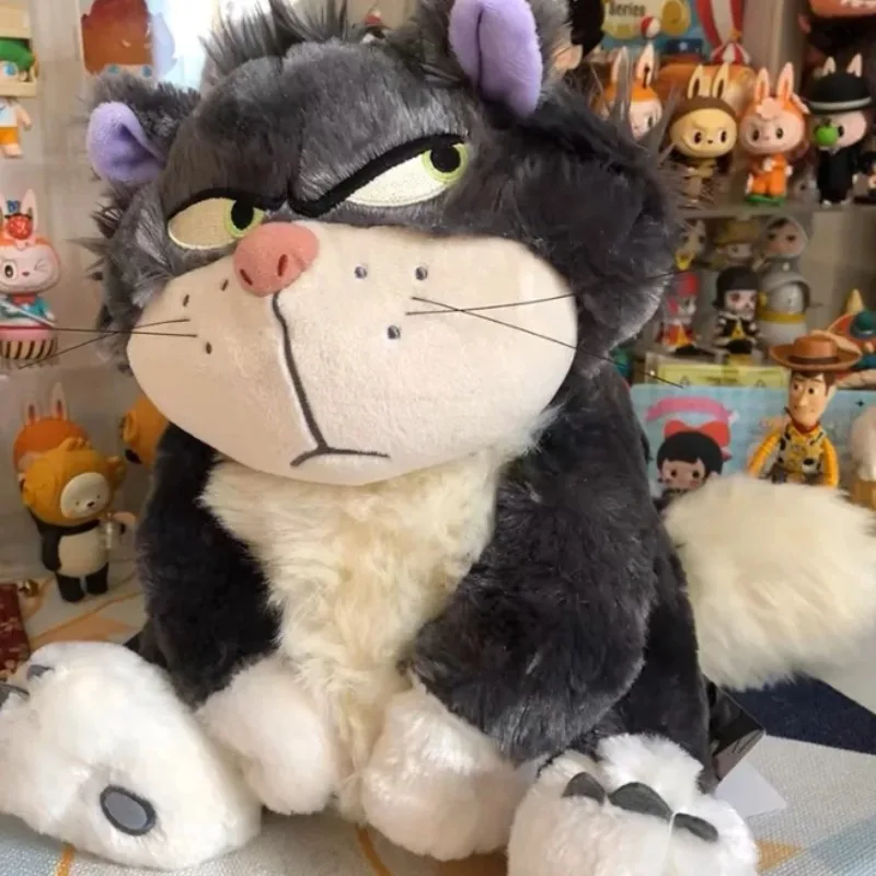

Disney New 30cm Genuine Lucifer Plush Toy Cute Stuffed Animal Plush Toys Japan Figaro Cinderella's Cat Girl Kids Holiday Gifts