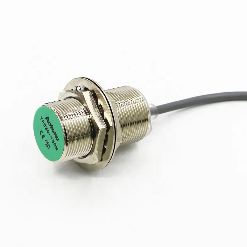 

Long range TRD30-15DP M30 proximity sensor datasheet for metal detection proximity capacitive sensor