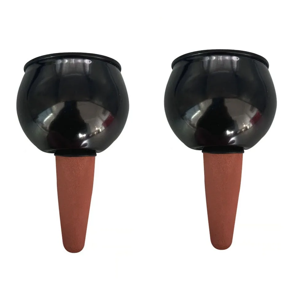 

2pcs 500/80ml Automatic Drip Irrigation Ball Vertical Insert Type Tranaparent Self Watering Plant Watering Bulbs Labor-saving