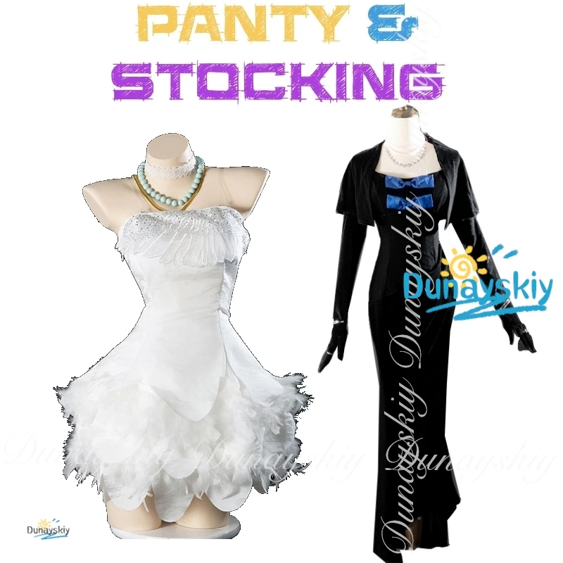 

Panty & Stocking with Garterbelt Anime Panty Anarchy And Stocking Anarchy With The Gambling clothes Cosplay Costume Full Of Suit