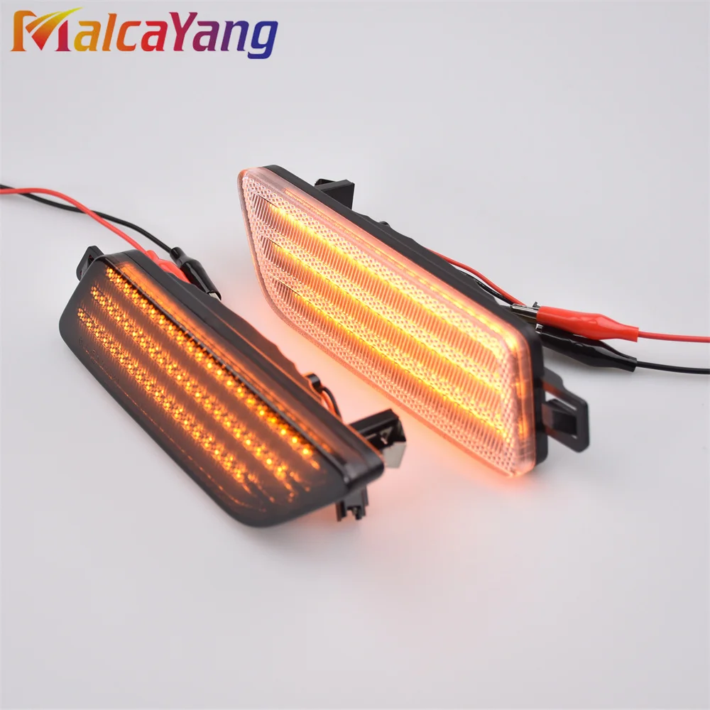 Led Side Marker Lights Auto Fender Flare Lamps For Porsche Macan 95B-Series GTS 2014-2021