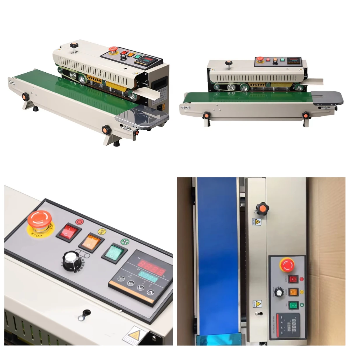 

STLFR 770 Automatic Horizontal Food Packaging Machine Band Sealer Sealing Machine Bag Sealer Machine for PVC Bags Films