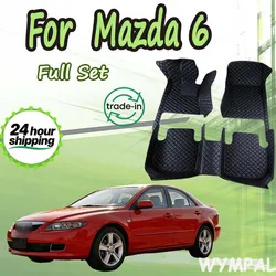 Car Floor Mats For Mazda 6 2006 2007 2008 2009 2010 2011 2012 2013 2014 2015 2016 2017 Auto Foot Pads Interior Accessories