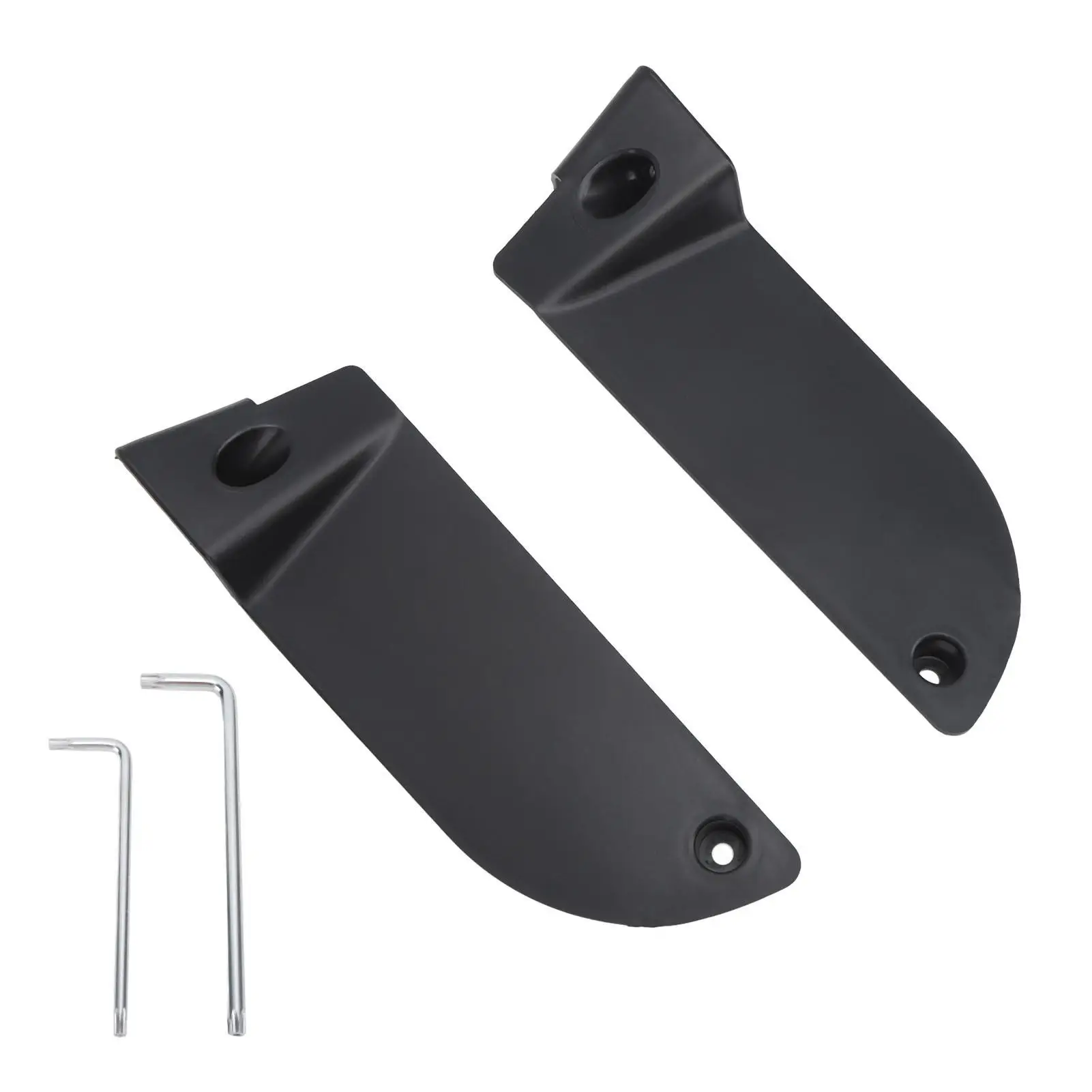 

2Pcs Door Side Storage Box - Black Anti-Shock, Anti-Slip Armrest Tray for C-Class W206 Accessories