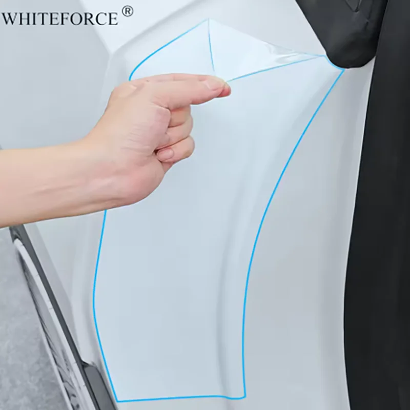 

For Tesla Model Y Juniper Model 3 Highland Rear Door Interior Anti Scratch TPU Protective Film Invisible Car Clothing