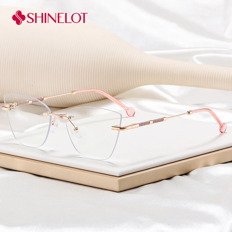 

81505 New Craft Cute Cat Eye Eyeglasses Frame Female Eye Protection Youth Style Reading Glasses Hot Sale Eyewear for Modern Girl