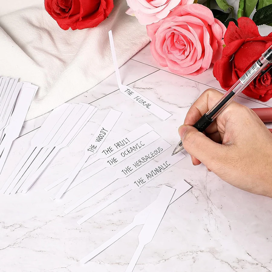 100-200PCS Perfume Test Strips Scent Testing Paper for Boutique Flower Shop Elegant Simple Design Lightweight Sampling Tools ZYF image 5