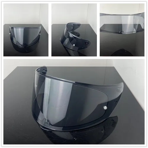 Imagen 2 del producto Viseras para FF320 Stream FF353 Rapid FF328 FF800 Pin protector casco de motocicleta reemplazar lente adicional negro iridio plata