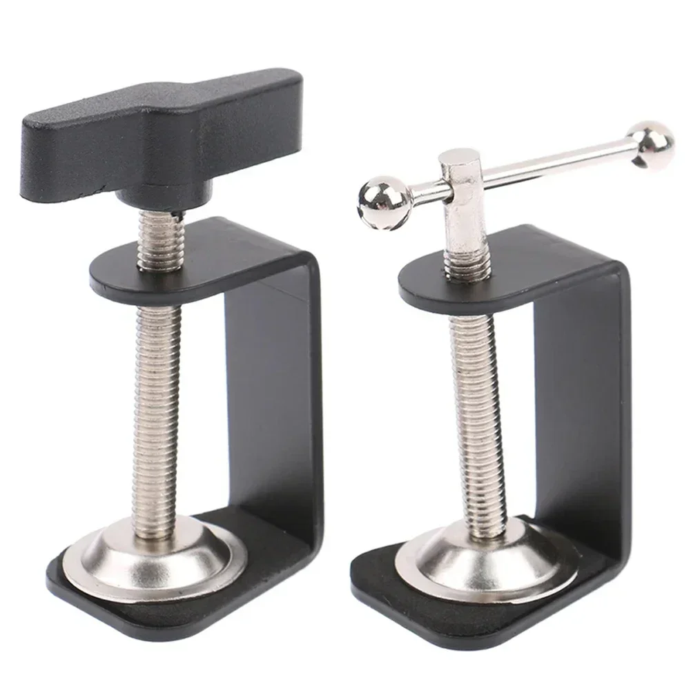 Table Mount Clamp Clip Woodworking Fixture C Shape Clamp Carpentry Fixed Clip Cabinet Drawer Installation Clip Hardware