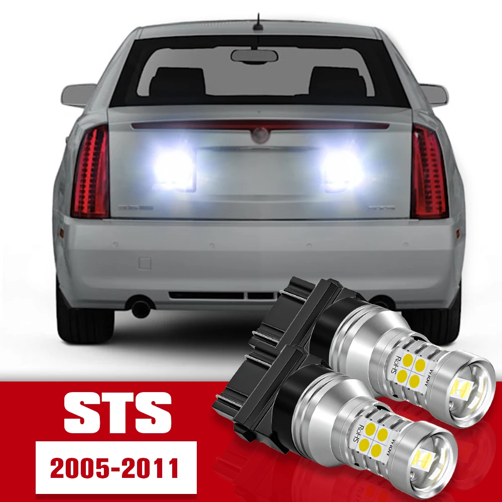 

2pcs LED Accessories Reverse Light Bulb Lamp For Cadillac STS 2005 2006 2007 2008 2009 2010 2011