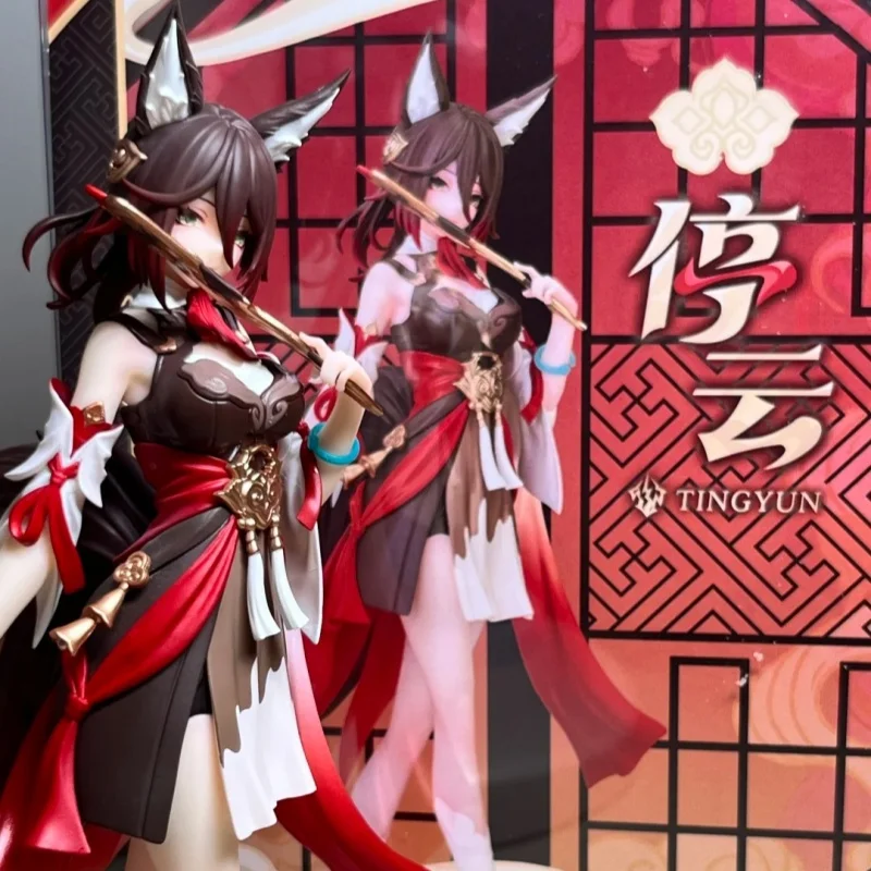 

Original Honkai: Star Rail Figure Qingque Tingyun 1/10 Model Cosplay Ornament Birthday Gifts Anime Costume Accessory Figure
