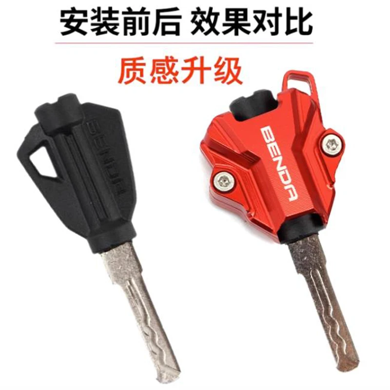 Juste de protection et porte-clés brodés, étui à clés, accessoires de moto, BENDA Alberchilla 300, 450 Rock300, LFS700, LFC700