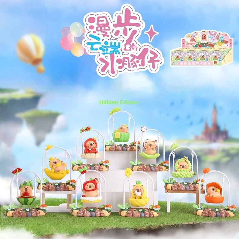 

Ходить на облаках Капибара детские качели забавные модные слепая коробка офисный стол креативные украшения милые маленькие украшения подарки-сюрпризы