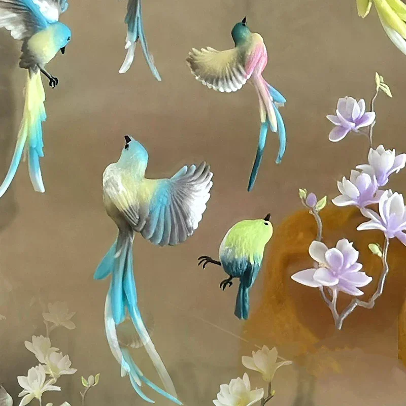 سيليكون مسمار الفن قالب الشريط القوس أحذية الباليه ورقة الطيور تصميم أداة DIY قالب نحت شفاف لتزيين عمليات تجميل الأظافر #4