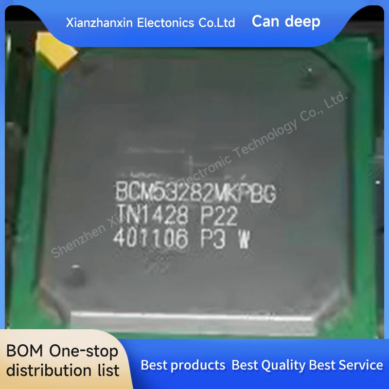 1PCS/LOT  BCM53282MKPBG BCM53282MKPB BCM53282 BGA400 Ethernet chip