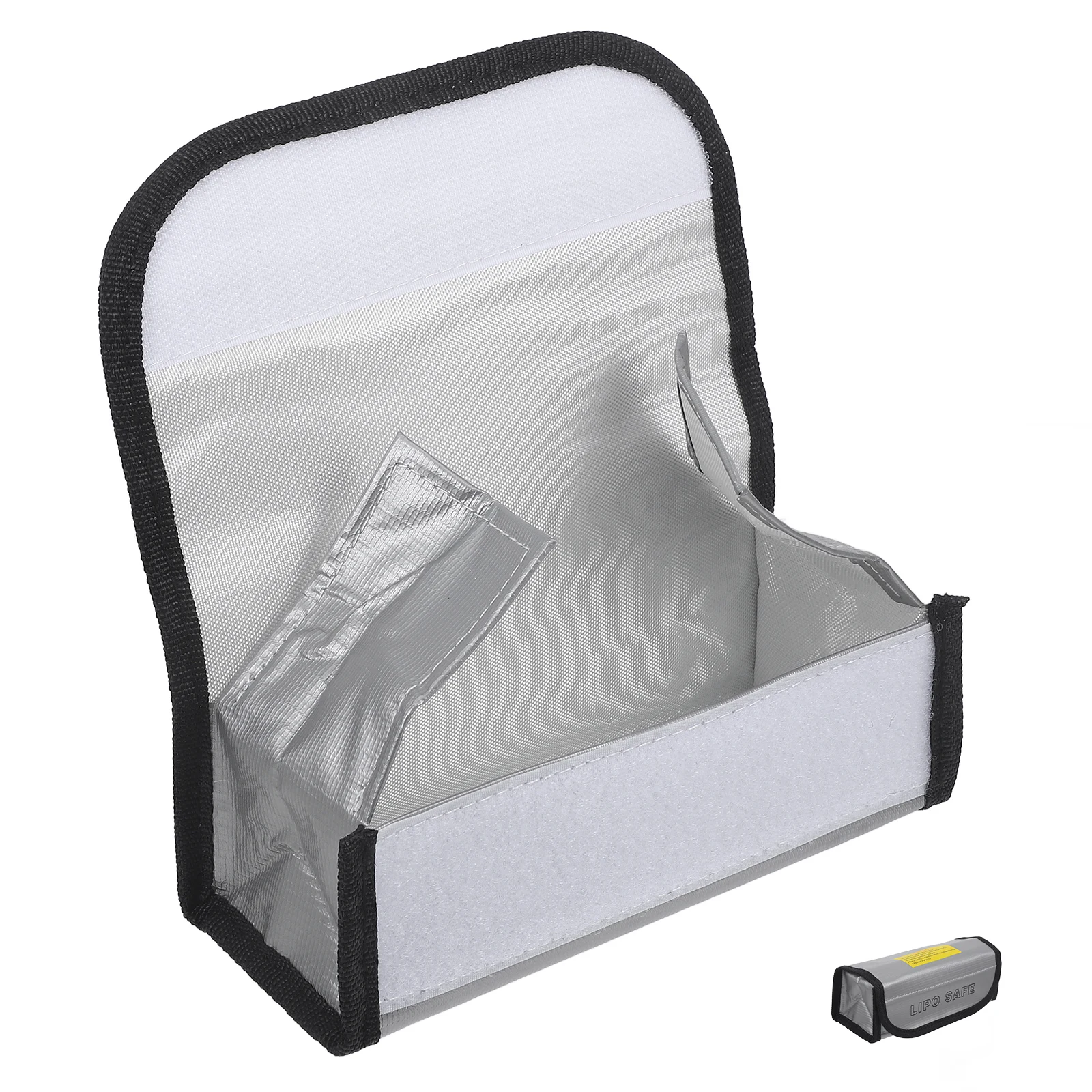 

Protection Bag Fireproof Lipo Storage Bags High Temp Resistant Spacious Design Lightweight Portable Aluminum