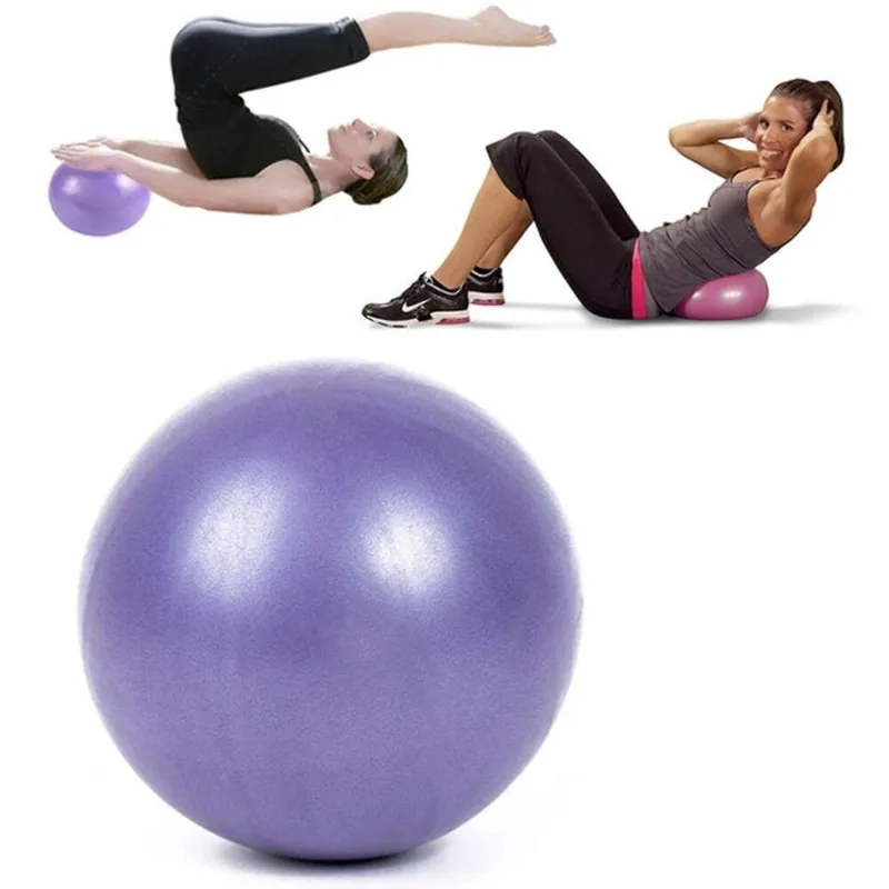 

25cm Yoga Ball Sports Gymnastics Fitness Pilates Ball Balance Exercise Gym Training Explosion-proof Yoga Core Ball Crossfit