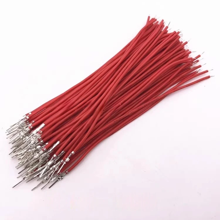 50Pcs XH2.54 Terminal Cable 2.54mm Spacing Single Male Reed 22AWG Electronic Wire