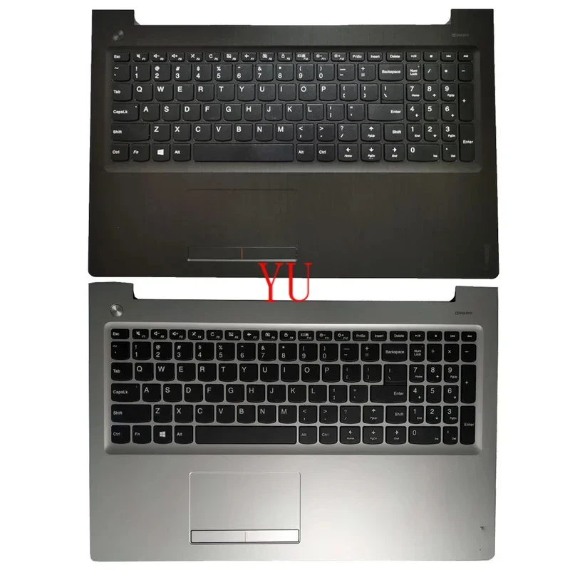 New Laptop US Keyboard For Lenovo Ideapad 310-15 310-15ISK 310-15ABR 510-15 510-15ISK 510-15IKB With Palmrest Cover Touchpad