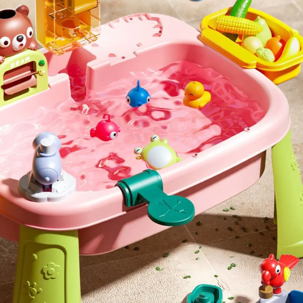 Lavabo à eau, jouets de cuisine pour enfants, Fruits et légumes, ensemble de vaisselle, jouet de jeu de rôle, amusant électrique