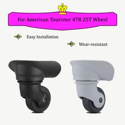 For American Tourister 47R 25T Universal Wheel Detachable Silent Reinforcement Casters High Strength Business Box Repair Pulley