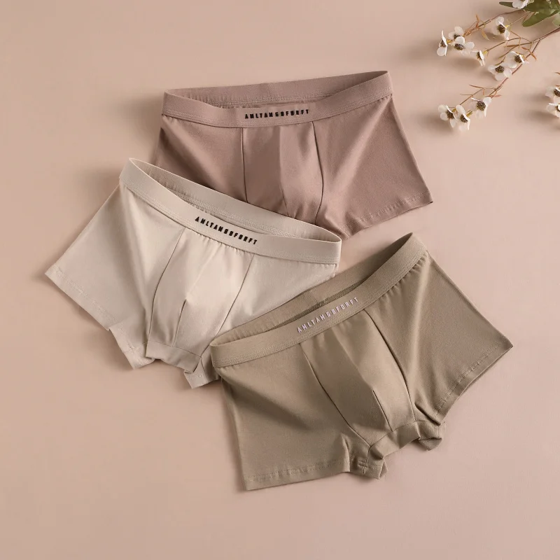 

Breathable Men Lingerie Gift Boxer Shorts Boxer Man Cotton Sexy Men Unerderwear Sporty Boxers Men's Square Panties Underpants