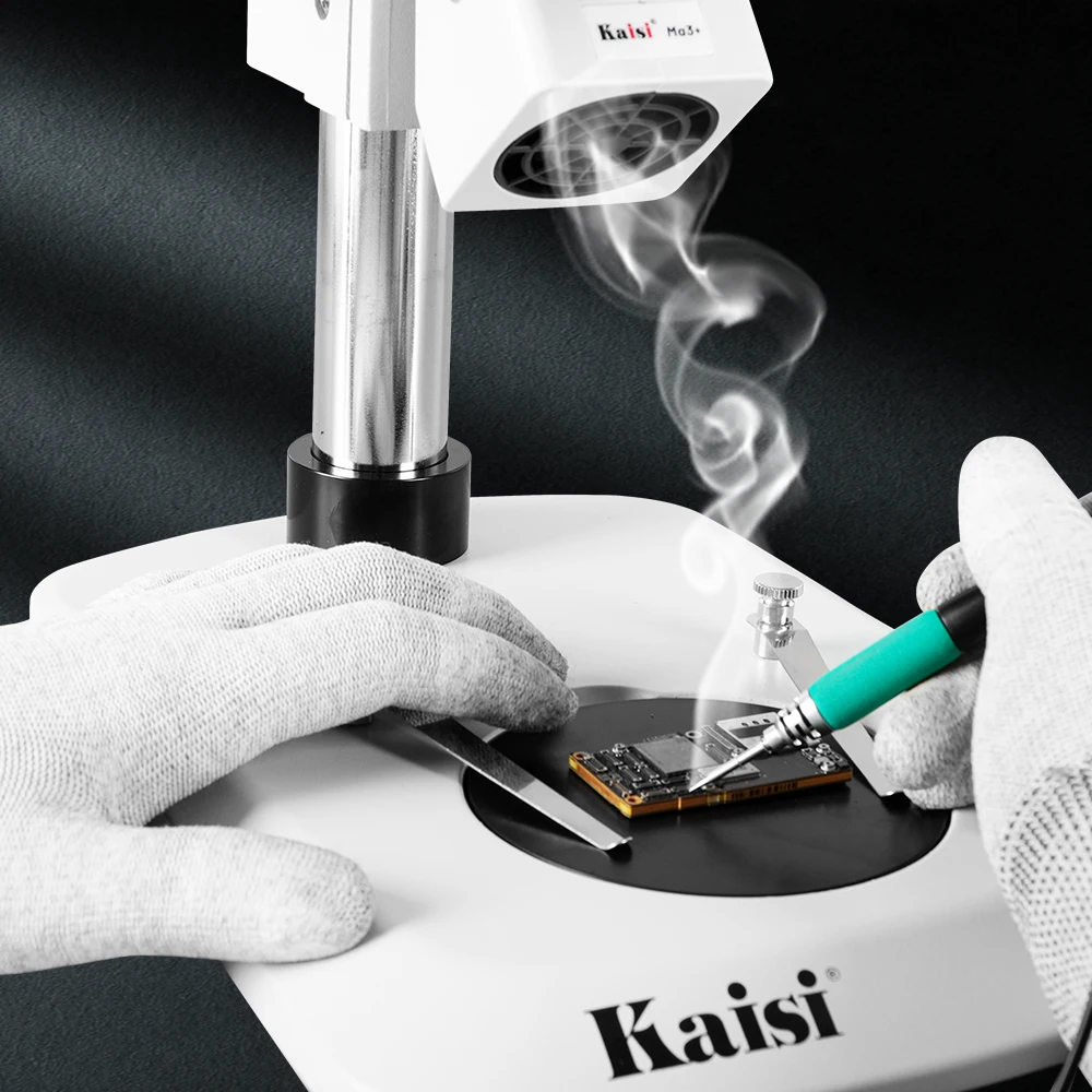 Kaisi Ma3 MINI Smoke Exhaust Fan USB Powerful Smoking Instrument For Smoke Produced When Welding Rosin Oil Gas Microscope