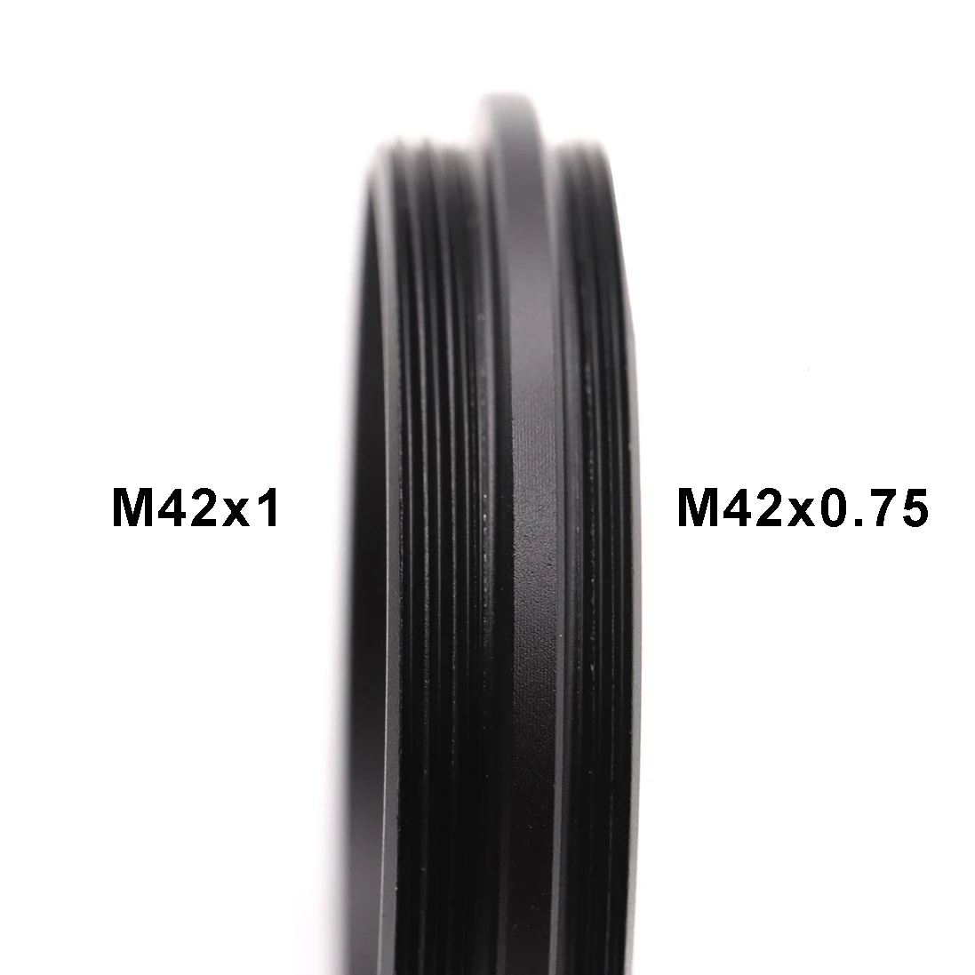 M42 x 0,75 – M42 x1 42 mm Stecker auf Stecker Konverterring-Adapterring für Filter für Teleskope