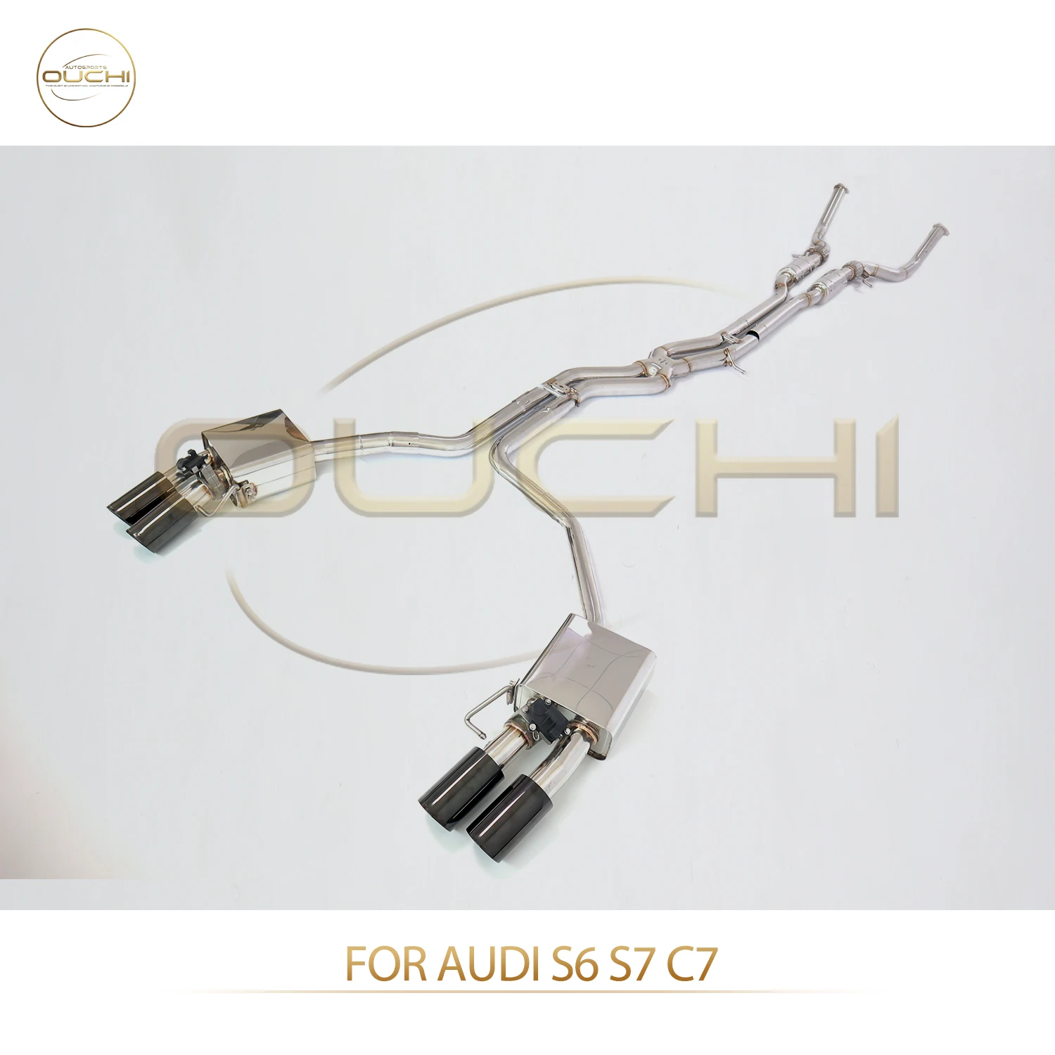 

Ouchi Stainless Steel Catback Exhaust System For AUDI S6 S7 C7 High Performance Automotive Accessories