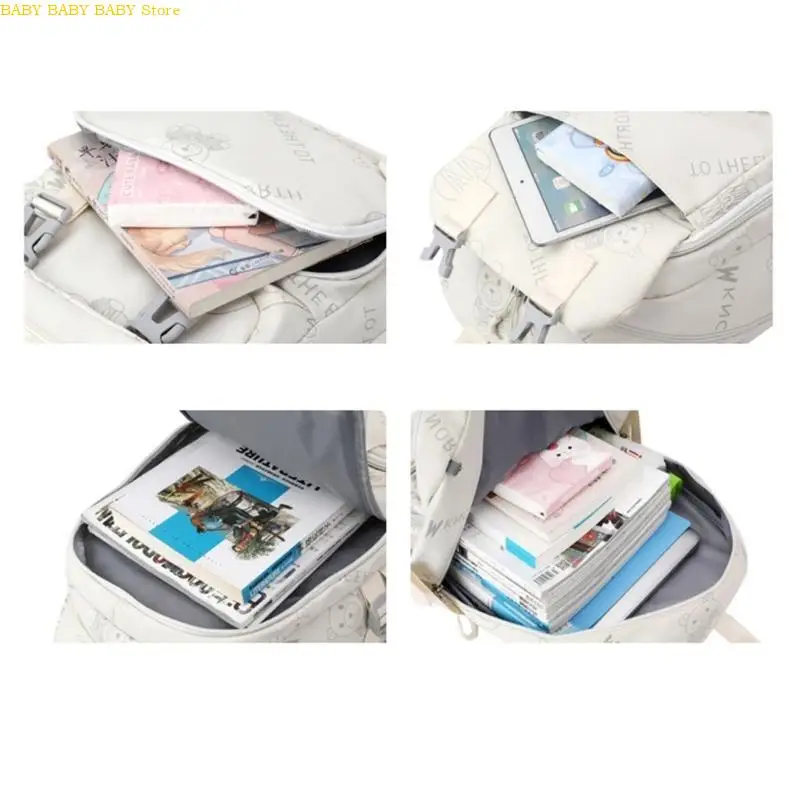 

Q81A Pendant School Backpack Teen Girls Laptop Travel Backpacks for Student Multi-Pocket Daypack Bookbag Daypack
