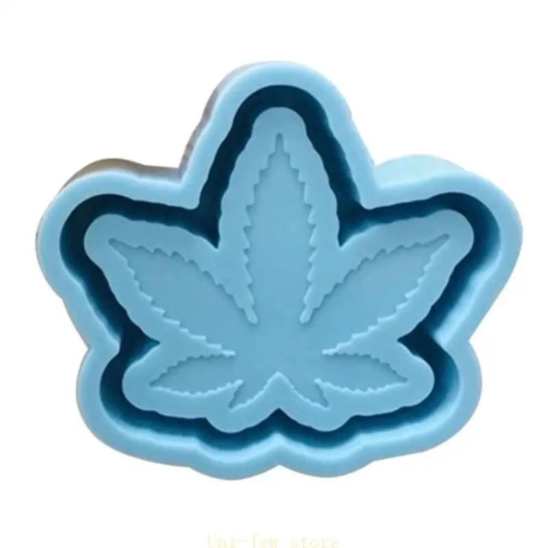

40GB DIY Maple Leaf Ashtray Epoxy Resin Mold Jewelry Storage Box Tray Silicone Mould