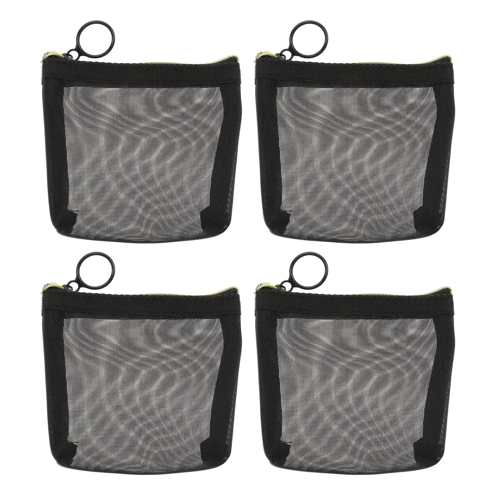 

Mesh Bag Accessories Storage Zipper Toiletry Travel Makeup Pouch Organizing Bags Gauze Material Durable Groceries Brush