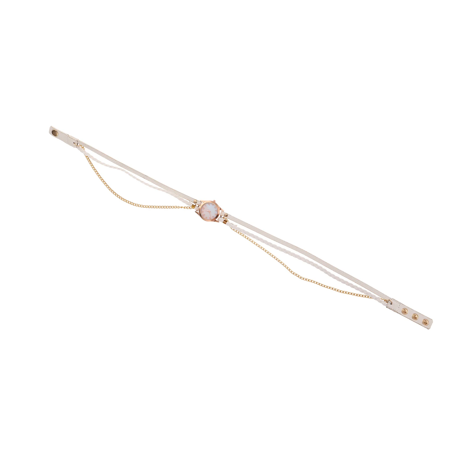 

Stylish Women's Quartz Wrist Watch Delicate Bracelet Lightweight Zinc Alloy Chain Style Daily Festive Occasions Watches for Her