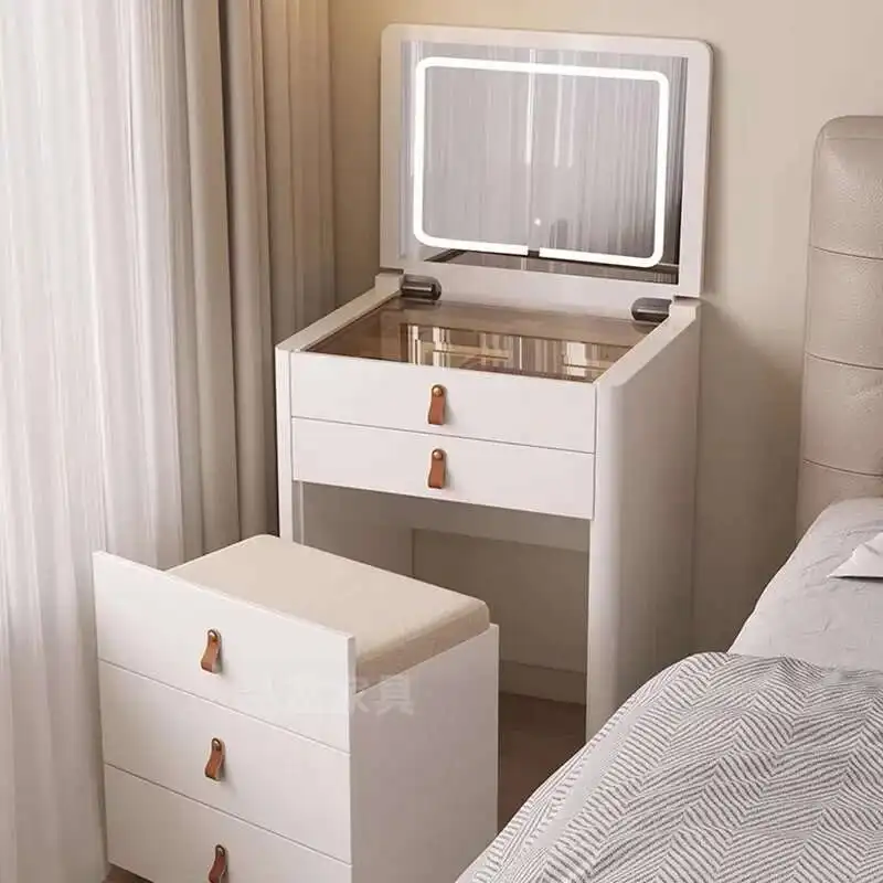 Nordic Dressing Table Drawer Bedroom Luxury Storage Woman Dressing Table Container Organizers Schminktisch Furniture Makeup