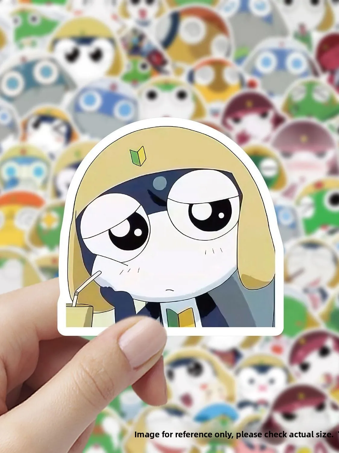 Keroro Anime Stickers 240 Pieces Mobile Phone Case Cute Notebook DIY Decals Cartoon Animation Secondary Business Supplies