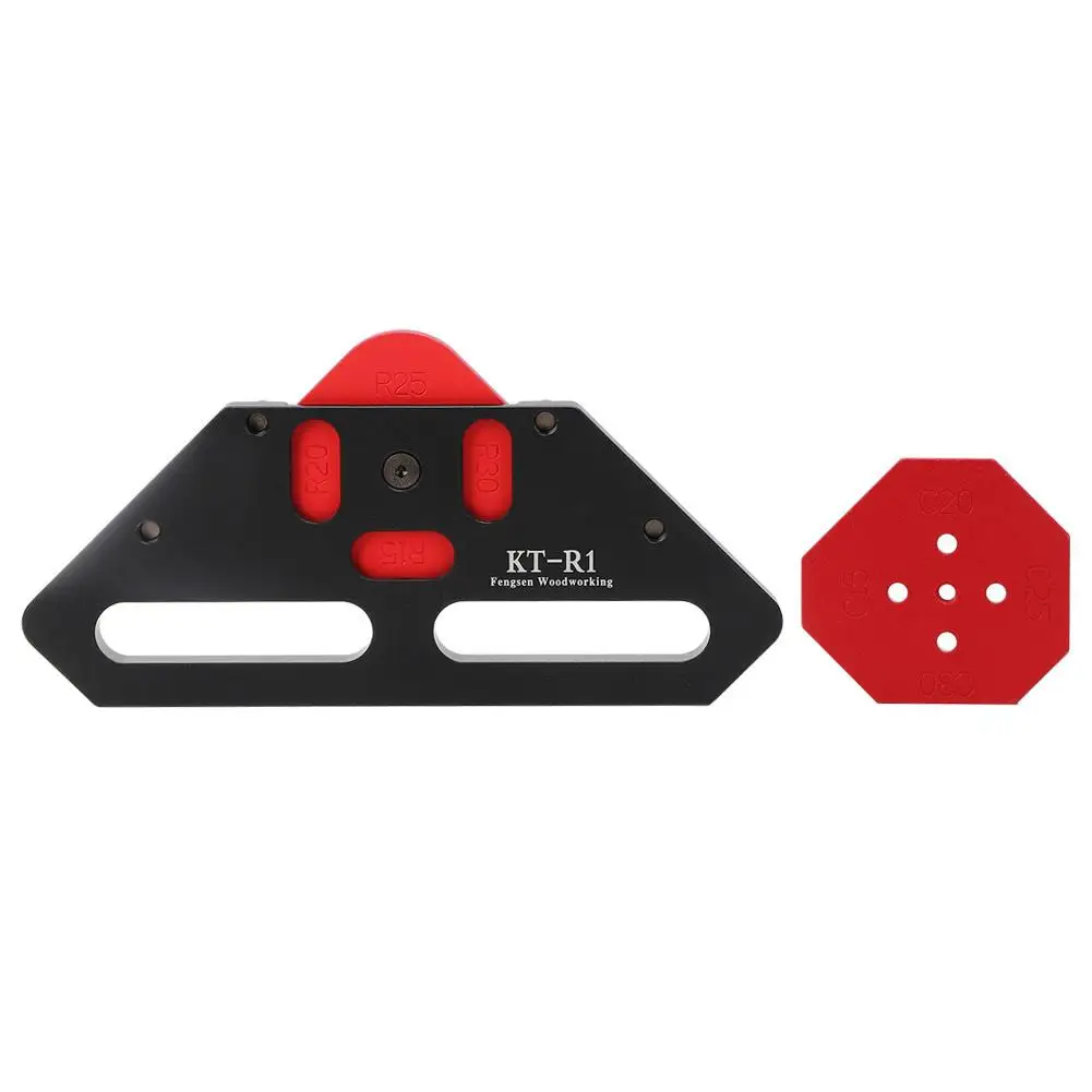 أداة قالب تحديد المواقع على شكل قوس النجارة من الألومنيوم، دليل زاوية سريع الرقصة، لوحة تحديد موضع مساعدة النجارة #1