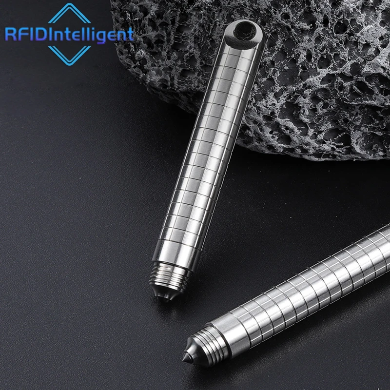 Titanium Alloy Tactical Ballpoint Pen Self Defense Pen Safety Protection Weapon Emergency Car Glass Breaker Survival Supplies