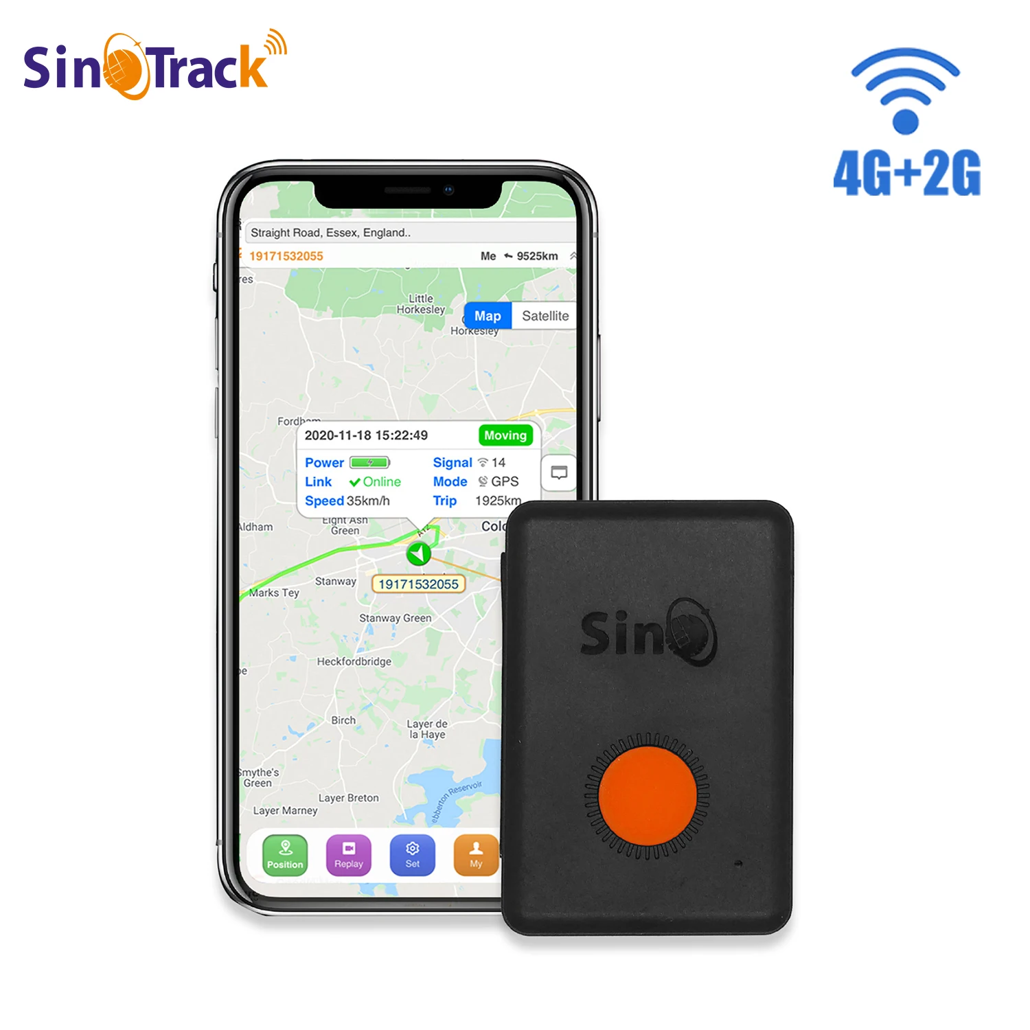 2G/4G Mini Builtin Battery Waterproof GPS Tracker ST-904L for Kid Personal Car Pet Device with Free Tracking APP