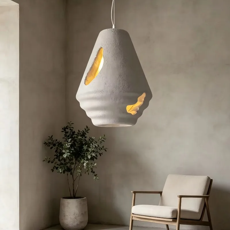 Retro Minimalist Adjustable LED Pendant Light For High Ceiling Bedroom Restaurant Decor For Home Restaurant Interior Decor