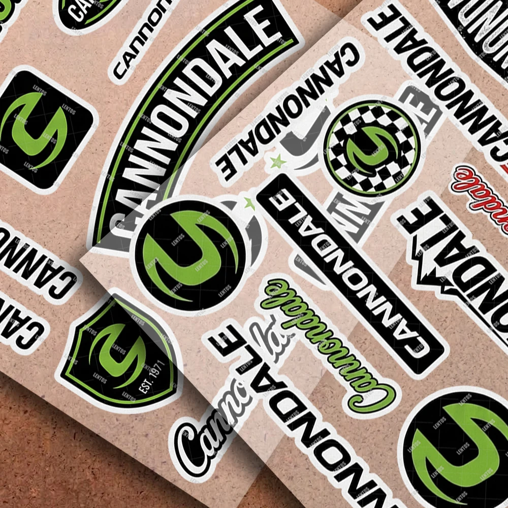 Motorcycle Reflective Decal Safety Sticker for Helmet Car Bike Durable Self-Adhesive for C-Cannondale