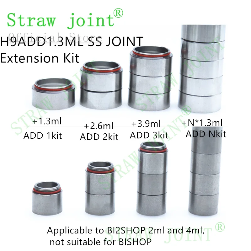 طقم تمديد مفصل القش لتعديل الطموح BI2HOP MTL RTA طقم ملحقات مسامير H9ADD1.3ML SS