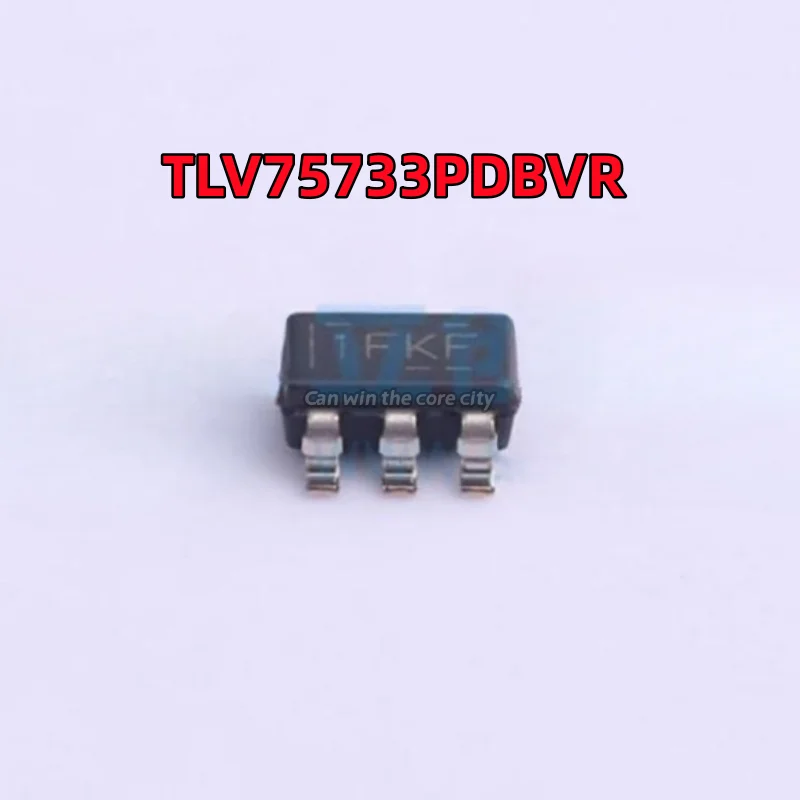 100 PCS / LOT new TLV75733 TLV75733PDBVR silk screen printing 1FKF SOT-23-5 small low voltage drop regulator