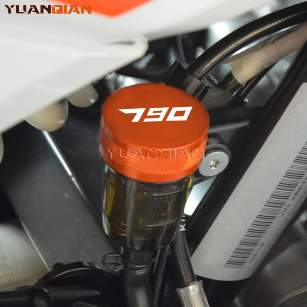 

2026 CNC Rear Brake Fluid Reservoir Cap Cover Protector For 790DUKE 790 ADVENTURE ADV R 2018 2019 2020 2021 2022 2023 2024 2025