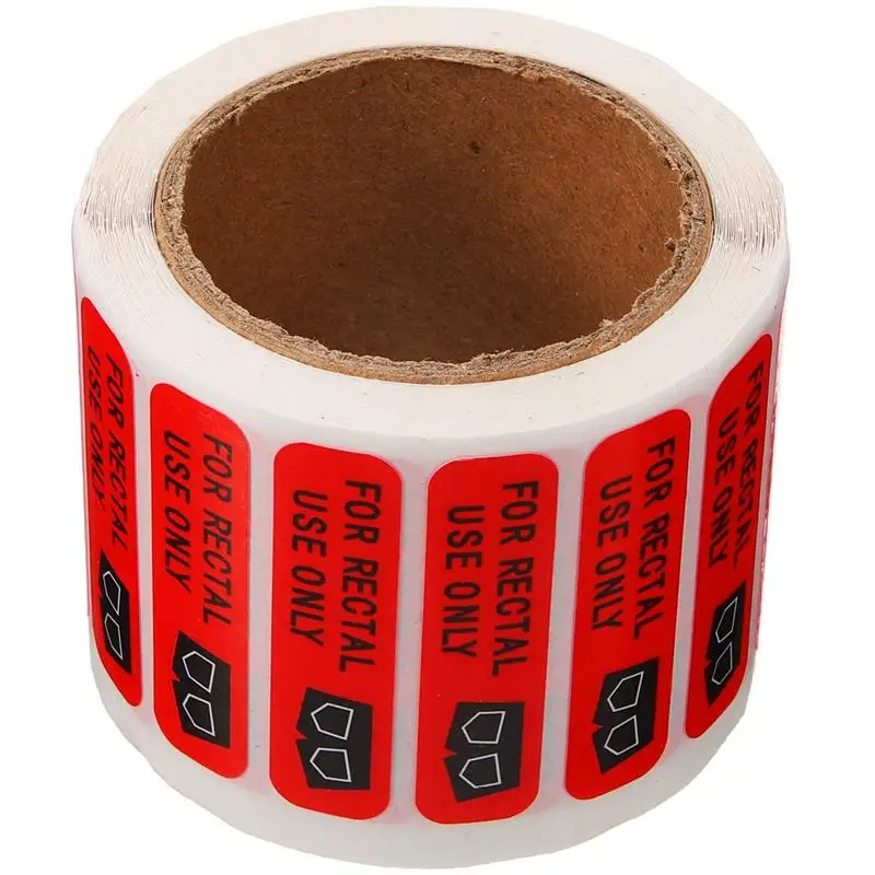 1 Roll Rectal Stickers For Rectal Use Only Stickers Funny Party Stickers For Adults Rectaluse Only Funny Stickers Decoration