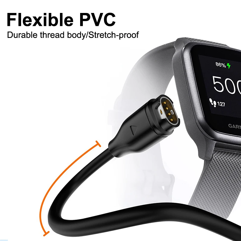 NEW 2 In 1 USB Type C Watch Charging Cable For Garmin Fenix X6/Forerunner/Instinct 2 Magnetic Charger Cord For Shokz OpenRun Pro