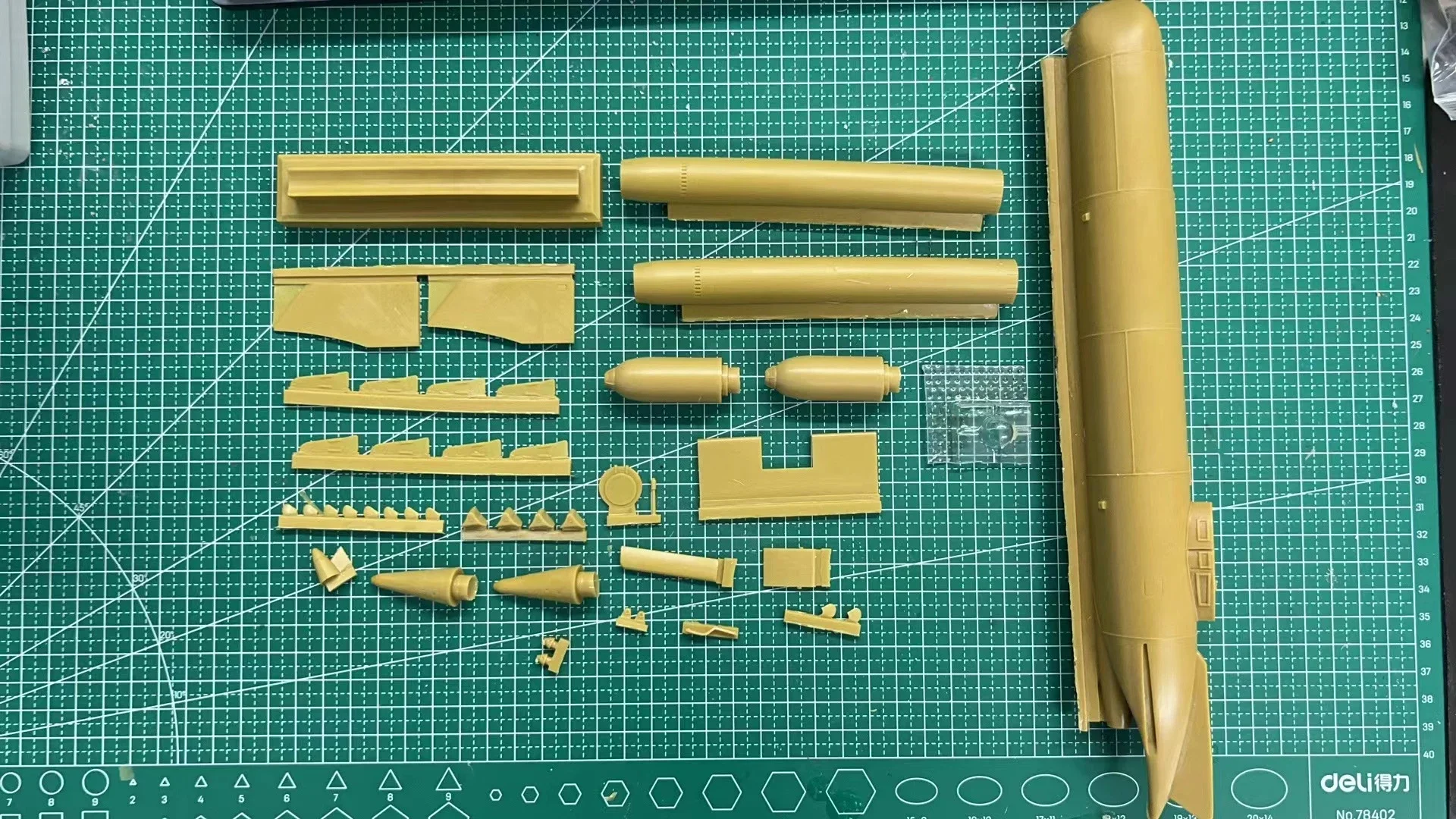 1:35 Resin Assembled Model Scene Layout Pocket Submarine Unpainted