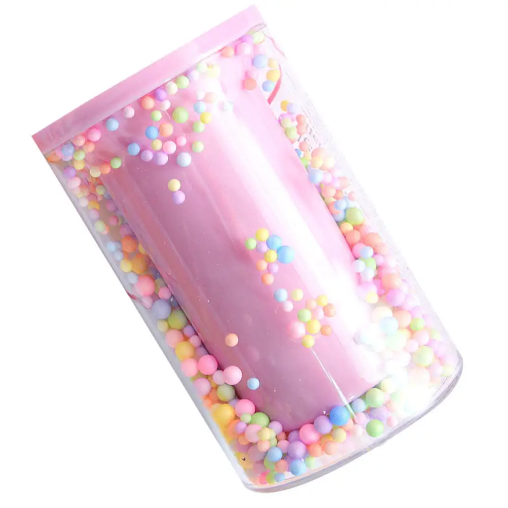 1Pcs Premium Acrylic Brush Holder Pen Holder for Students Office Home Desk Storage Brush Organizer Creative Fashion Texture Pink